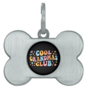 Médaillons Pour Animaux Domestiques Club de grand-père cool III