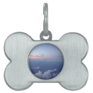 Médaillons Pour Animaux Domestiques Coucher du soleil hawaïen