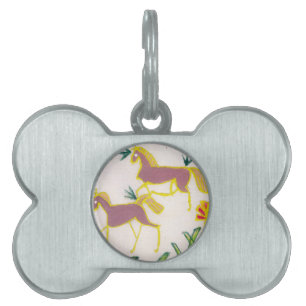 Médaillons Pour Animaux Domestiques Créez votre propre Unicorne Flora Power Cute Aesth