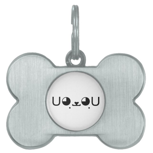 Médaillons Pour Animaux Domestiques Cute Kawaii Chien Chien Chien Chien Chien Japonais (Devant)