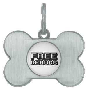 MÉDAILLONS POUR ANIMAUX DOMESTIQUES DEBUGS GRATUITS
