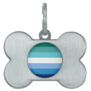 Médaillons Pour Animaux Domestiques Drapeau de fierté gay masculin