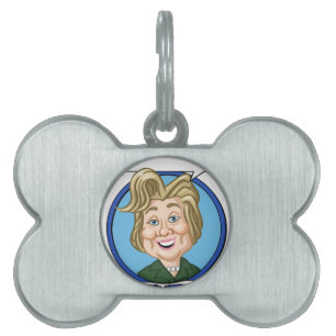 Médaillons Pour Animaux Domestiques Élection 2016 de Hilary Clinton