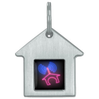 Médaillons Pour Animaux Domestiques Étiquette d'animal familier de nation de Berner