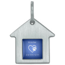 Étiquette d'identification personnalisée pour chie