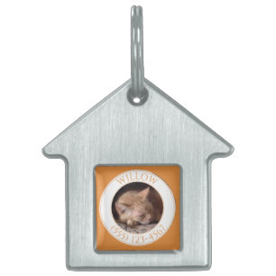 Médaillons Pour Animaux Domestiques Étiquette pour animal de compagnie PET LOVE House 