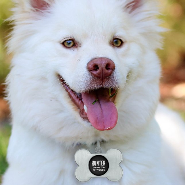 Médaillons Pour Animaux Domestiques Funny Protector of Worlds (Créateur téléchargé)