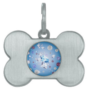Médaillons Pour Animaux Domestiques Galaxy Diamant 4