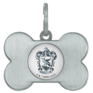 Médaillons Pour Animaux Domestiques Harry Potter Blason Moderne de Serdaigle
