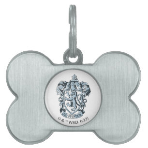 Médaillons Pour Animaux Domestiques Harry Potter Gryffindor Crest Blue