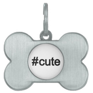 Médaillons Pour Animaux Domestiques Hashtag # Cute
