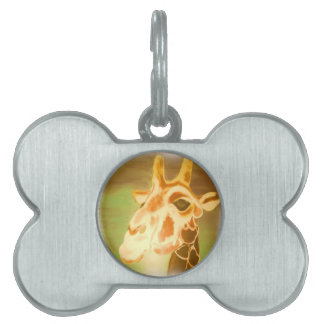 Médaillons Pour Animaux Domestiques Henri Giraffe