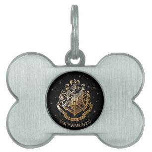 Médaillons Pour Animaux Domestiques HOGWARTS™ Crest doré