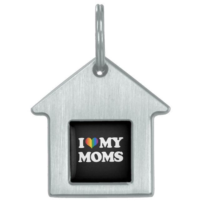 MÉDAILLONS POUR ANIMAUX DOMESTIQUES J'AIME MES MAMANS (Devant)