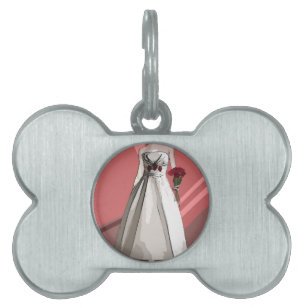 Médaillons Pour Animaux Domestiques Jeune mariée
