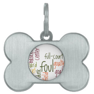 Médaillons Pour Animaux Domestiques Jeux de basket-ball.png