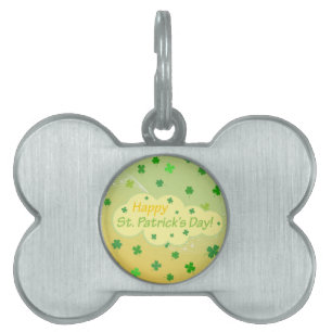Médaillons Pour Animaux Domestiques Joyeux Jour de la Saint Patrick 1