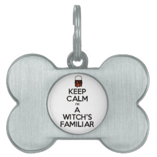 Médaillons Pour Animaux Domestiques Magick - le familier de la sorcière