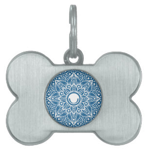 Médaillons Pour Animaux Domestiques Mandala de luxe 16
