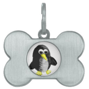 Médaillons Pour Animaux Domestiques Mon ami le pingouin