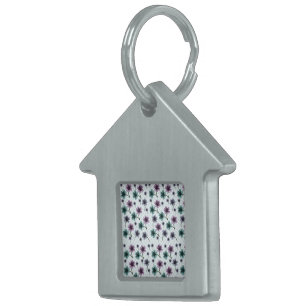 Médaillons Pour Animaux Domestiques Motif floral doux Cottagecore Esthétique pastel