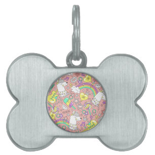 Médaillons Pour Animaux Domestiques motif lama 3