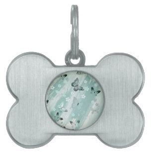 Médaillons Pour Animaux Domestiques Motif papillon 9