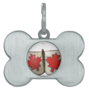 Médaillons Pour Animaux Domestiques Papillon du Canada
