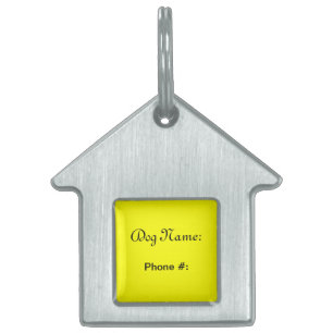Médaillons Pour Animaux Domestiques Plaques d'identité personnalisables pour chiens - 
