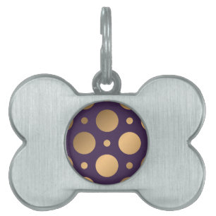 Médaillons Pour Animaux Domestiques Points Motif 15