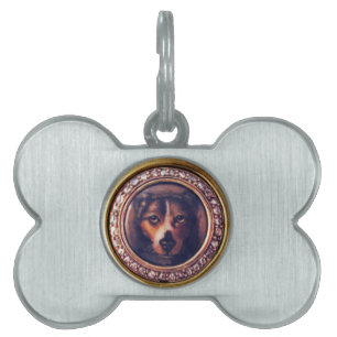 Médaillons Pour Animaux Domestiques PORTRAITS DE CHIENS MINIATES Pincher