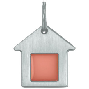 Médaillons Pour Animaux Domestiques Printemps été couleur rose rose