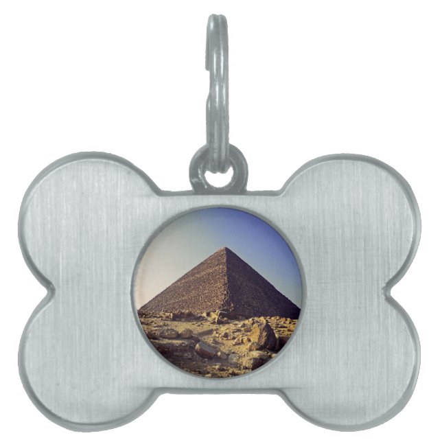 Médaillons Pour Animaux Domestiques Pyramide des pharaons (Devant)
