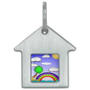 MÉDAILLONS POUR ANIMAUX DOMESTIQUES RAINBOWLAND