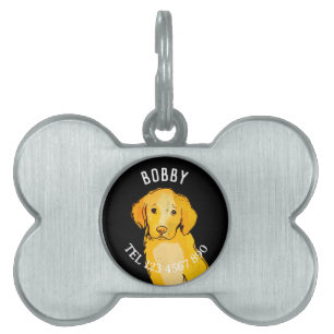 Médaillons Pour Animaux Domestiques Retriever doré