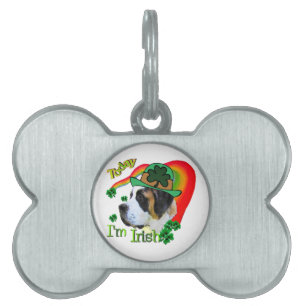 Médaillons Pour Animaux Domestiques Saint Bernard St patrick
