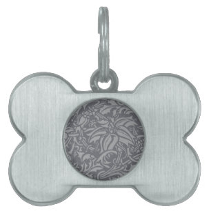Médaillons Pour Animaux Domestiques Style Scottish Thistle Knot William Morris