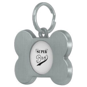 Médaillons Pour Animaux Domestiques Super Boy