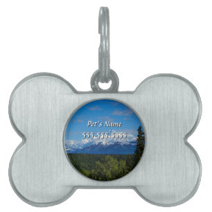 Médaillons Pour Animaux Domestiques Tag d'identification de l'animal de compagnie Mt.