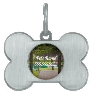 Médaillons Pour Animaux Domestiques Tag Pergola Of Wisteria Pet ID