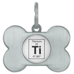 Médaillons Pour Animaux Domestiques Ti - titane