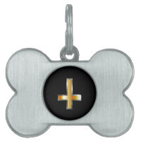 Une croix inversée la croix de St Peter