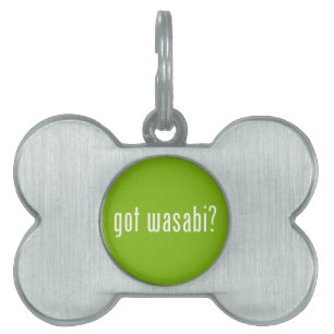 Médaillons Pour Animaux Domestiques vous avez wasabi ?