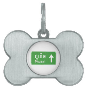 Médaillons Pour Animaux Domestiques Voyage à Phuket ⚠ véhicule routier thaïlandais ⚠