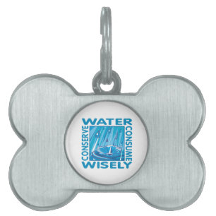 Médaillons Pour Animaux Domestiques Water Conservation