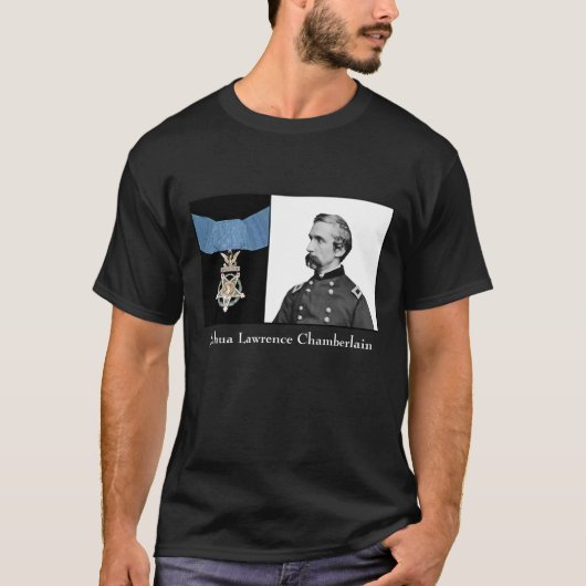 Medal of Honor Recipient — General Chamberlain T-shirt (Voorkant)