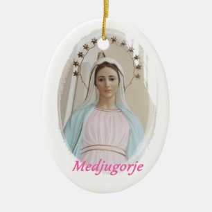 Medalla cerámica Medjugorje Keramisch Ornament