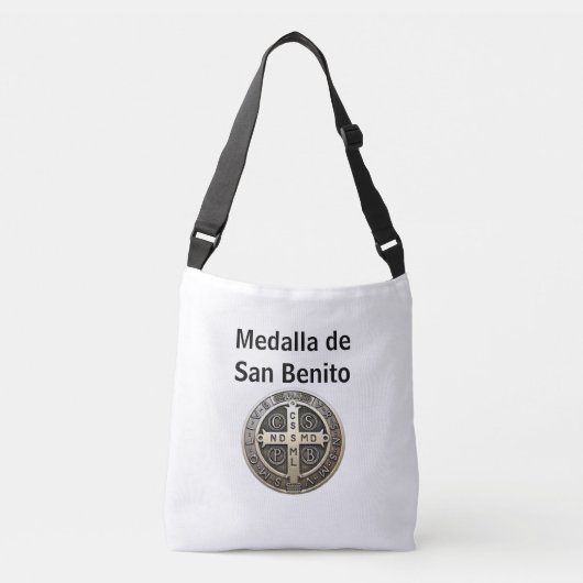 medalla de San Benito Crossbody Tas (Voorkant)
