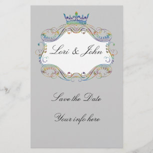 Medallion met aankondiging van Crown Flyer