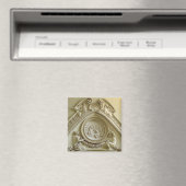 Medallion met de Baptisme van Constantine Magneet (Insitu (Vaatwasser))